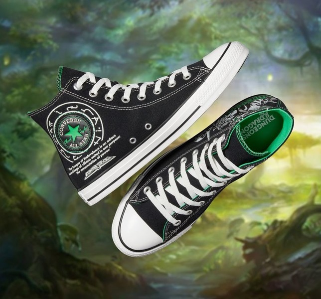 Dungeons Dragons x Converse 50 Years of Fantasy Celebrated with a